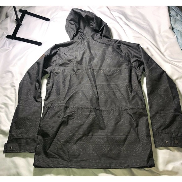 Burton Dry Ride Gray Soft-shell Parka Jacket - Picture 11 of 11